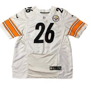 Nike Steelers Le'Veon Bell #26 Jersey NFL‎ Football White Orange Youth Size 44